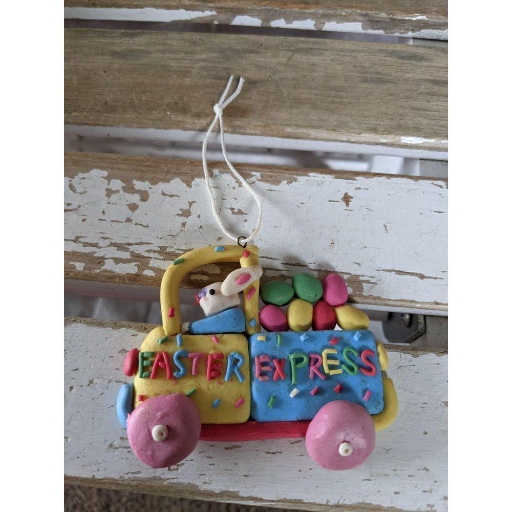 Easter Express car ornament egg spring Xmas‎ holida
